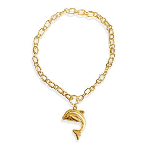 Dolphin Collar Necklace