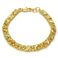 Fancy Link Bracelet, gold filled bracelet by Image Gang