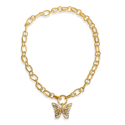 Butterfly Collar Necklace