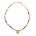 Pink Puka Shell Necklace by Image Gang