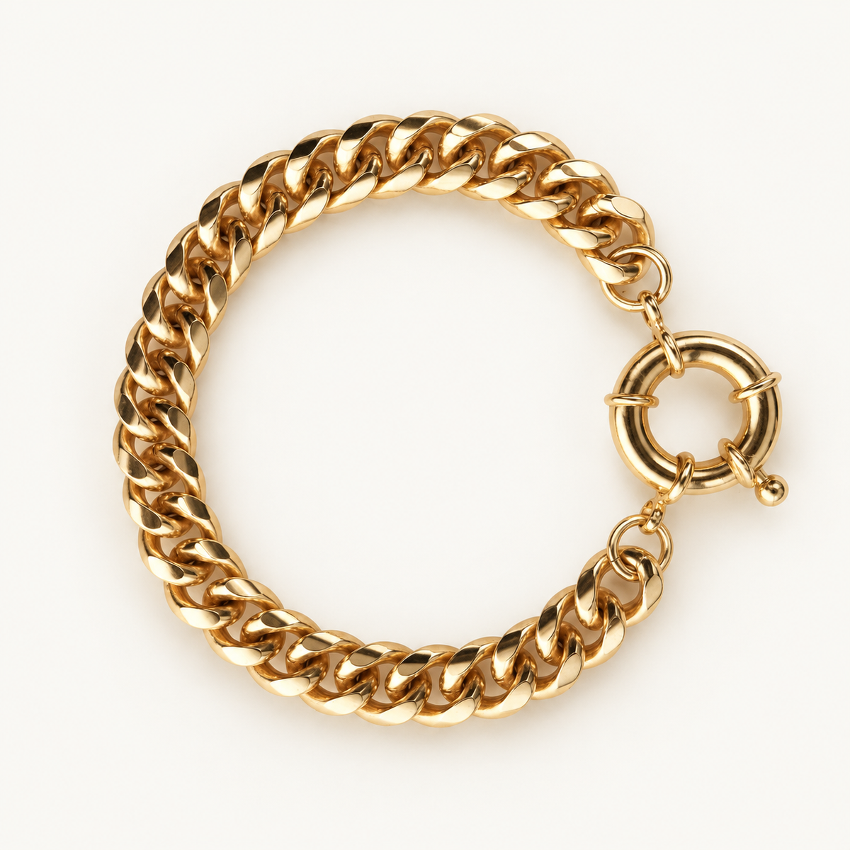 Sailor Clasp Cuban Bracelet