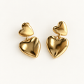 Sweetheart Studs, stud earrings by Image Gang