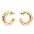 Dulcie Hoops, gold filled hoop earrings by Image Gang