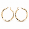 Cara Hoops, gold filled hoop earrings by Image Gang