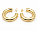 Nina Hoops, gold filled hoop earrings by Image Gang