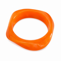 Tangerine Resin Bangle by Image Gang