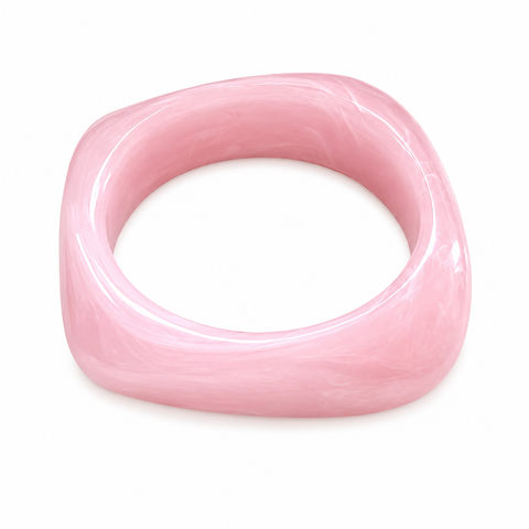 Strawberry Milkshake Resin Bangle