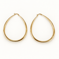 Belle hoops, gold filled hoop earrings by Image Gang