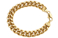 Chunky Curb Link Bracelet, gold filled bracelet by Image Gang