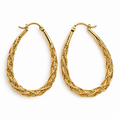 Shanni Hoops, gold filled hoop earrings by Image Gang