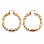 Emma Hoops, gold filled hoop earrings by Image Gang