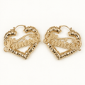 Princess Hoops, gold filled hoop earrings by Image Gang