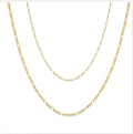 Custom Charm Double Necklace, gold plated charm necklace by Image Gang