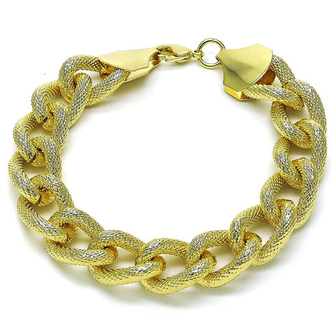 Chunky Textured Cuban Bracelet