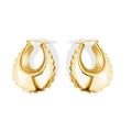 Harper Hoops, gold filled hoop earrings by Image Gang