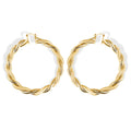 Ivy Hoops, gold filled hoop earrings by Image Gang