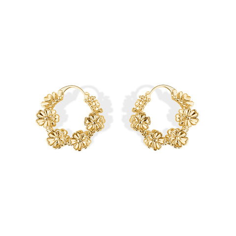 Floral Hoops