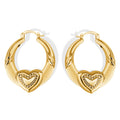 Aura Hoops, gold filled hoop earrings by Image Gang