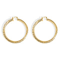 Renee Hoops, gold filled hoop earrings by Image Gang
