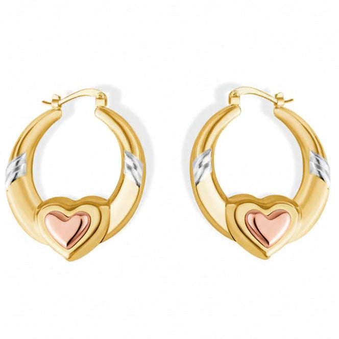 Aura tri-colour Hoops