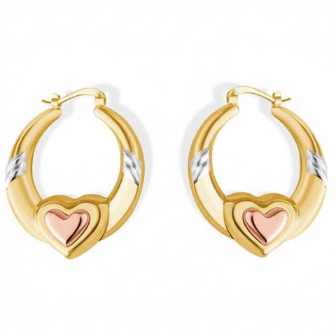 Aura tri-colour Hoops