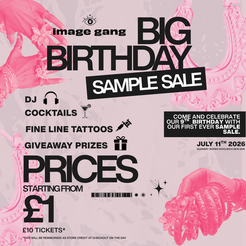 9th Birthday Sample Sale