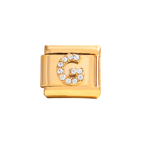 Gold G Letter Charm