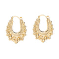 Small Creole Hoops, gold filled hoop earrings by Image Gang