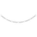18" Diamond Cut Figaro Chain, sterling silver necklace by Image Gang
