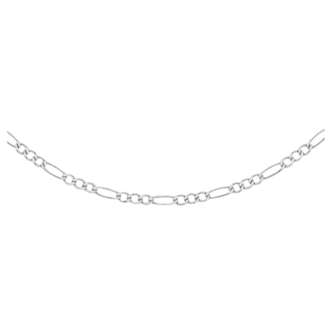 18" Diamond Cut Figaro Chain