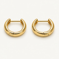 Bo Huggies – Chunky Mini Huggie Earrings 12mm