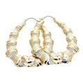 Summer Hoops, gold filled hoop earrings by Image Gang