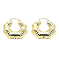 Gabriella Hoops, gold filled hoop earrings by Image Gang