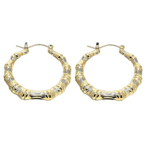 Small Classic Bamboo Hoops