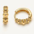 Bambi Huggies – Bamboo Huggie Earrings 14mm